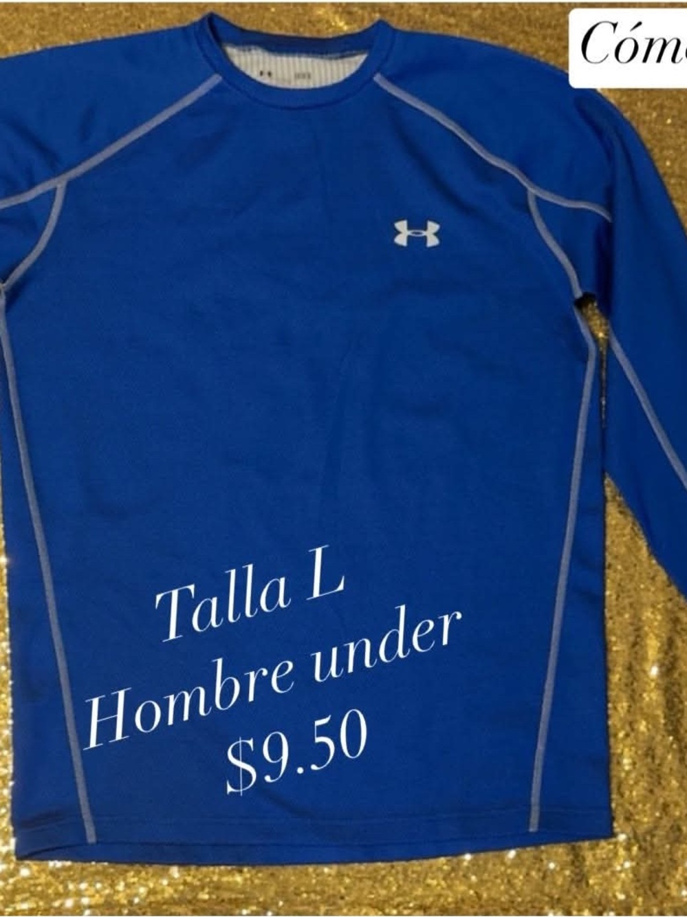Under Armour Royal Blue Long-Sleeve Performance Tee